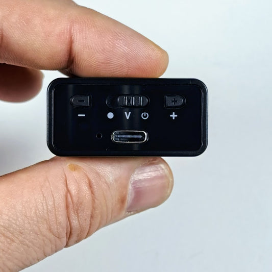 King Spy Voice F65 – Registratore Vocale Spy 7 Giorni di Batteria Digitale Professionale con Attivazione Vocale VOX e cancellazione del Rumore piccolo dotato di microfono molto sensibile