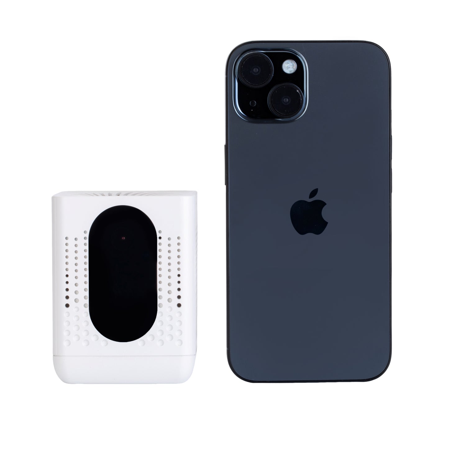 Long-Lasting WiFi Spy Audio Recorder, White Color, Compact and Portable, Modern Design, Home Office Burglar Alarm (Wifi F07)