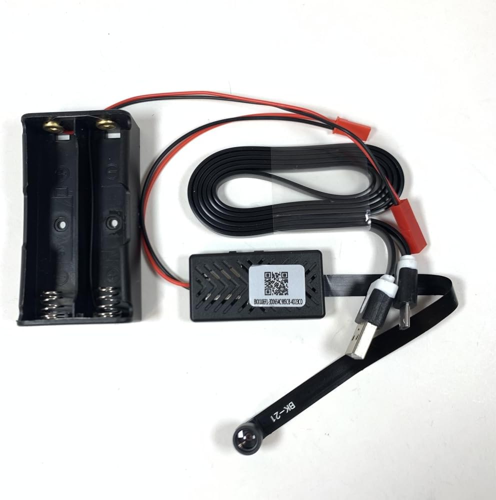 DIY 1080P Mini WiFi Spy Camera, Motion Detection, Remote Viewing, Loop Recording, Ideal for Home, Office Security (wifi100)