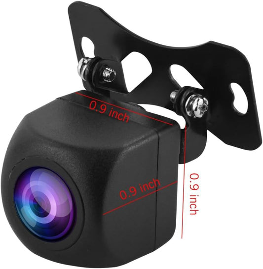 Telecamera posteriore per auto universale con visione notturna AHD Pixel 1280x720P 160 ° grandangolare IP68 Telecamera posteriore/anteriore impermeabile 12V doppio sistema PAL