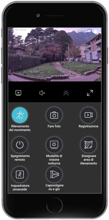 Mini Spy Camera with 4G SIM Indoor Wireless 1080P FHD spy camera, including already active SIM, 160° View, Night Vision, Motion Alarm, APP Viewing, Italian Manual (CB77-C)