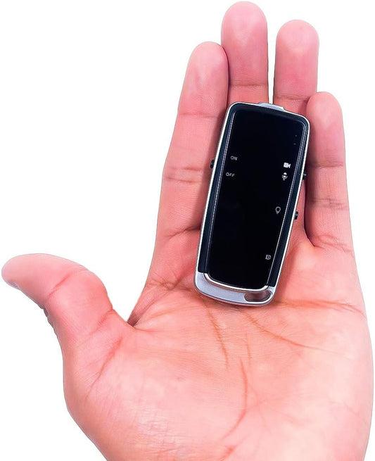 AV100/32 Telecamera Spia Portachiavi con microregistratore voce – Design Discreto, Facile da Usare, Video HD di Alta Qualità e Massima Portabilità Spy Cam per la Tua Sicurezza (con SD 32G)