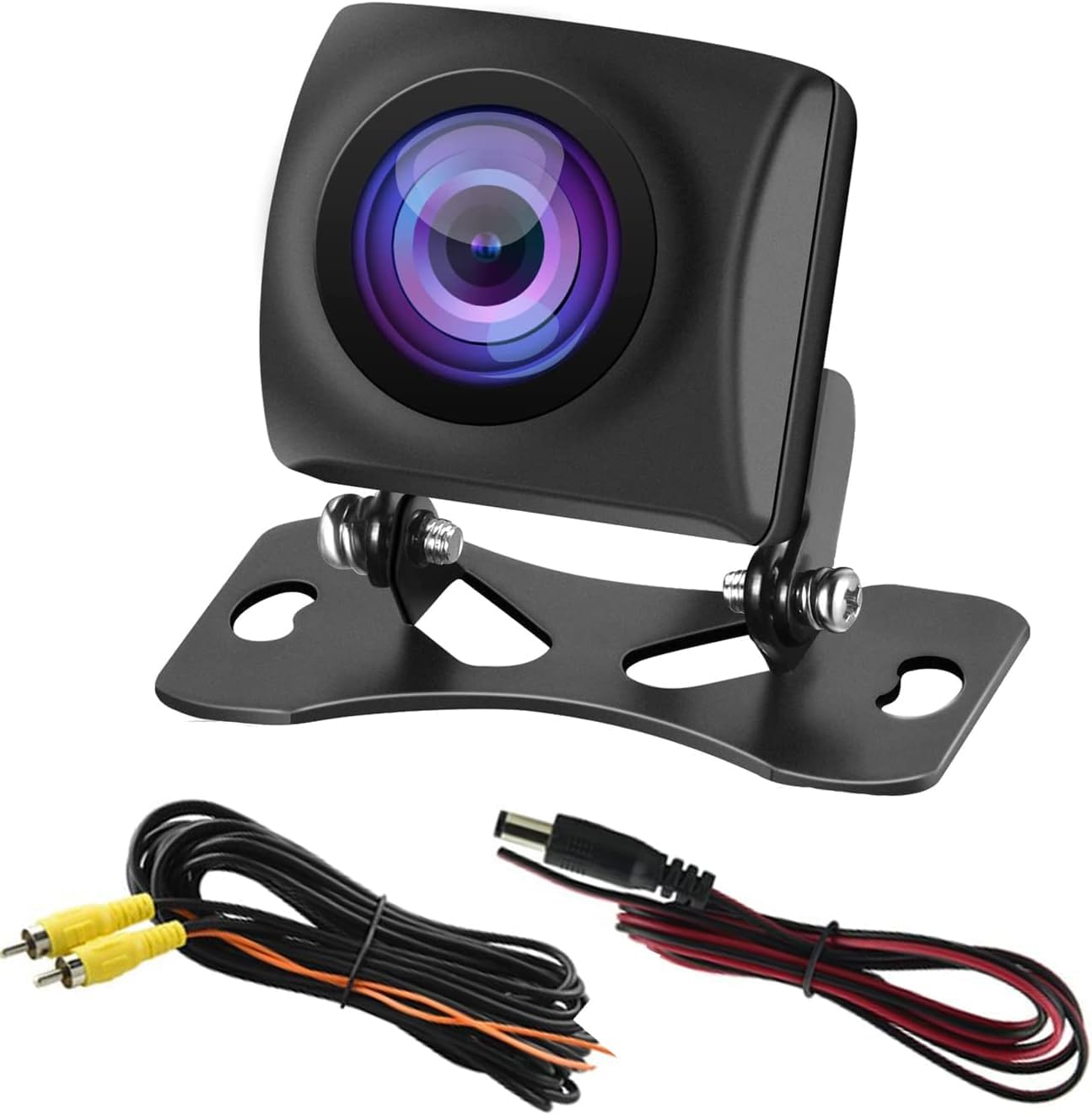 Universal Car Rear View Camera with Night Vision AHD Pixel 1280x720P 160° Wide Angle IP68 Waterproof Rear/Front Camera 12V Dual System PAL