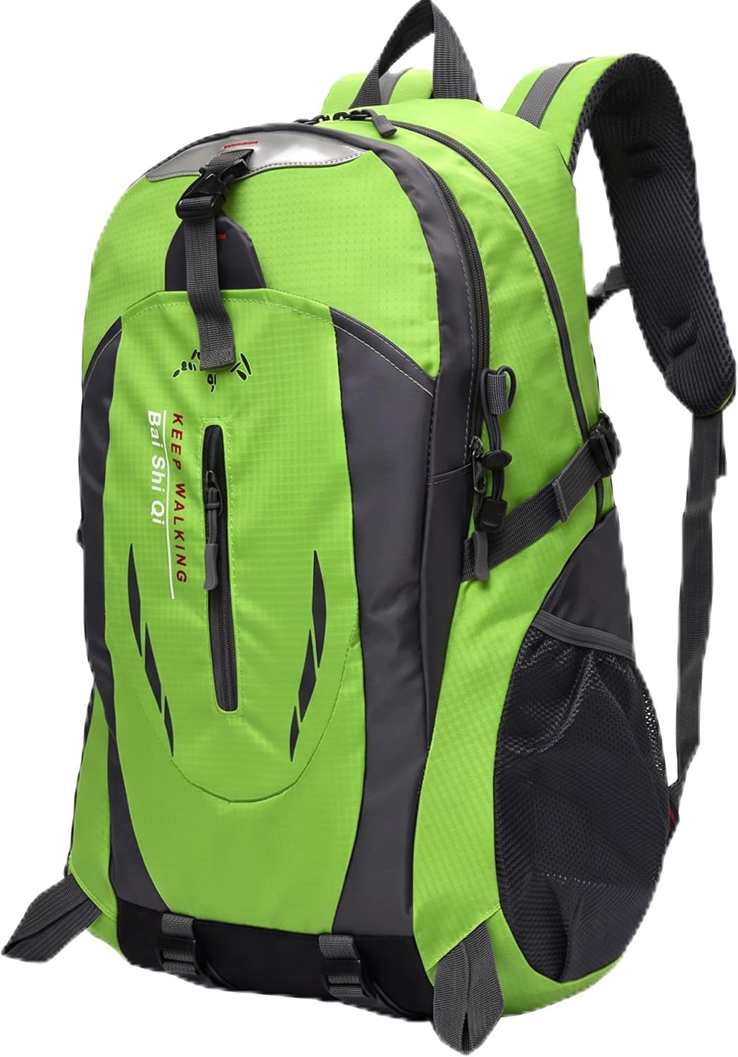 Zaino Impermeabile in Nylon Unisex per Outdoor e Viaggio, con Scomparto Interno, Cinghie Imbottite, Manico Morbido, Chiusura a Cerniera – Leggero e Resistente per Escursioni e Uso Quotidiano