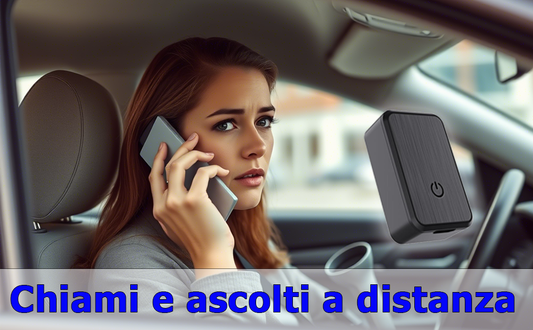 Antifurto microspia GSM 2G voce chiami e ascolti o ti chiama quando sente una voce con localizzatore LBS Batteria 300 mAh (F10B)