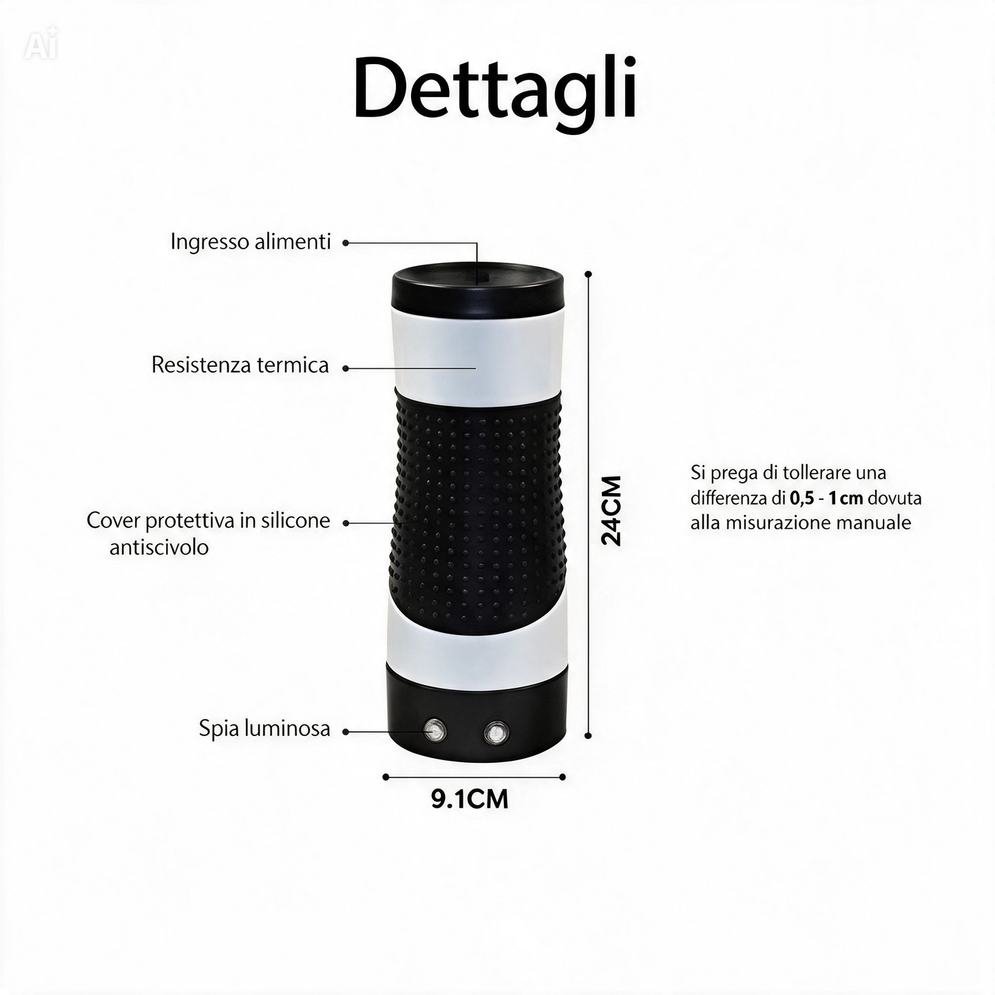 Macchina per Involtini di Uova Elettrica Egg Roll – Cuociuova Automatico per Colazione con Espulsione, Cottura 5-7 Min, Antiaderente, Anti-Dry – Prepara Frittate, Pancetta e Rotoli – Design Compatto