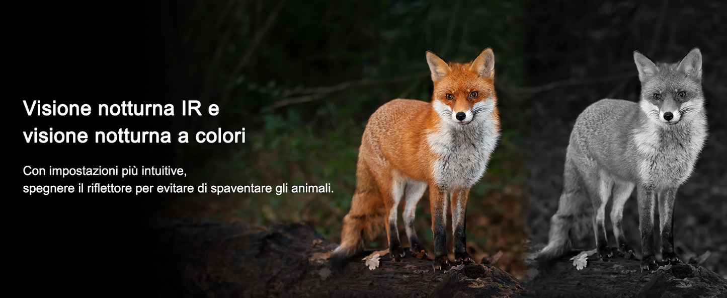 Telecamera con Sim 4G per Esterno,2K Telecamere Senza Fili con Pannello Solare,Visione Notturna a Colori,Rilevamento Umano PIR,IP66 mimetica