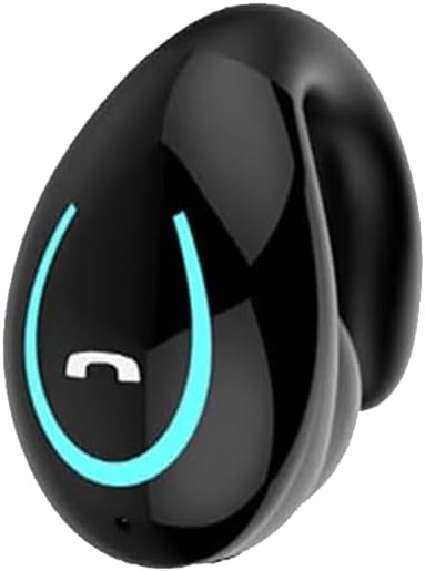 AURICOLARE BLUETOOTH 5.0 PREMIUM - resistente all'acqua, 10mm bass, 20H autonomia, design mini iperleggero, orecchio libero - per sport, lavoro, e musica!