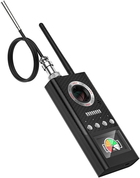 K66 Scanner di Segnali GSM GPS EMF Rilevatore di Telecamere Nascoste microspie per Privacy e Sicurezza localizzatori GPS Auto, controllo Casa e Ufficio sistema AI integrato intelligente