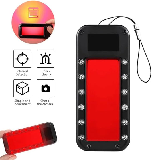 NEW GENERATION 2-in-1 Camera Detector • Infrared Laser &amp; Polarized Filter • Precise Scanning for Micro Spy, WiFi, Pinhole • Rechargeable Battery • Portable and Easy to Use