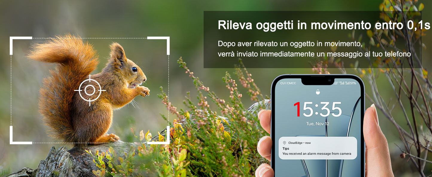 Telecamera con Sim 4G per Esterno,2K Telecamere Senza Fili con Pannello Solare,Visione Notturna a Colori,Rilevamento Umano PIR,IP66 mimetica
