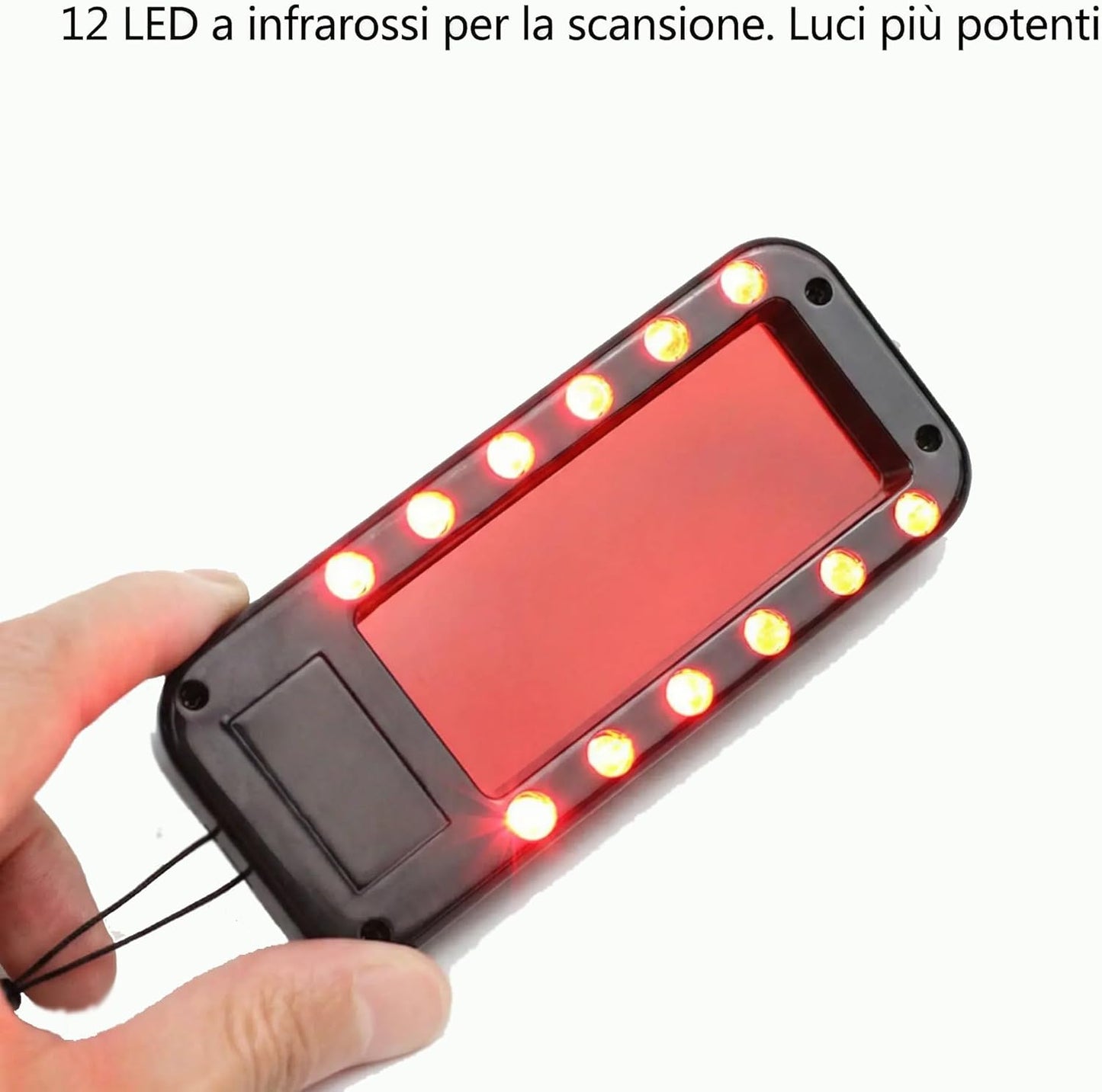 NEW GENERATION 2-in-1 Camera Detector • Infrared Laser &amp; Polarized Filter • Precise Scanning for Micro Spy, WiFi, Pinhole • Rechargeable Battery • Portable and Easy to Use