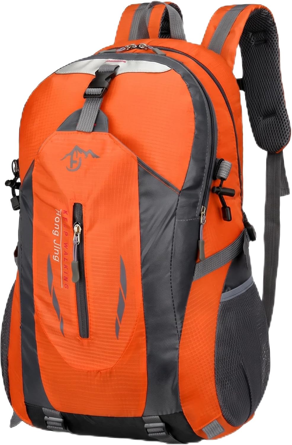 Zaino Impermeabile in Nylon Unisex per Outdoor e Viaggio, con Scomparto Interno, Cinghie Imbottite, Manico Morbido, Chiusura a Cerniera – Leggero e Resistente per Escursioni e Uso Quotidiano