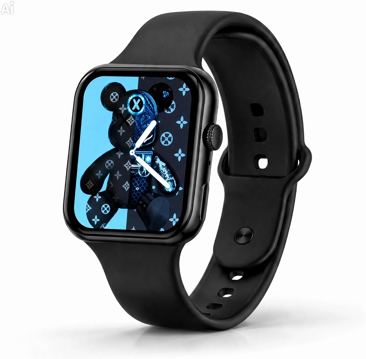 Smartwatch Fitness con APP LAXASFIT – Frequenza Cardiaca, Pressione, Ossigeno e Sonno, 4 Modalità Sportive, Chiamate Bluetooth – Compatibile Android e iOS