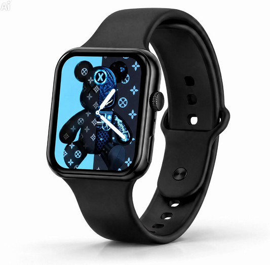 Smartwatch Fitness con APP LAXASFIT – Frequenza Cardiaca, Pressione, Ossigeno e Sonno, 4 Modalità Sportive, Chiamate Bluetooth – Compatibile Android e iOS