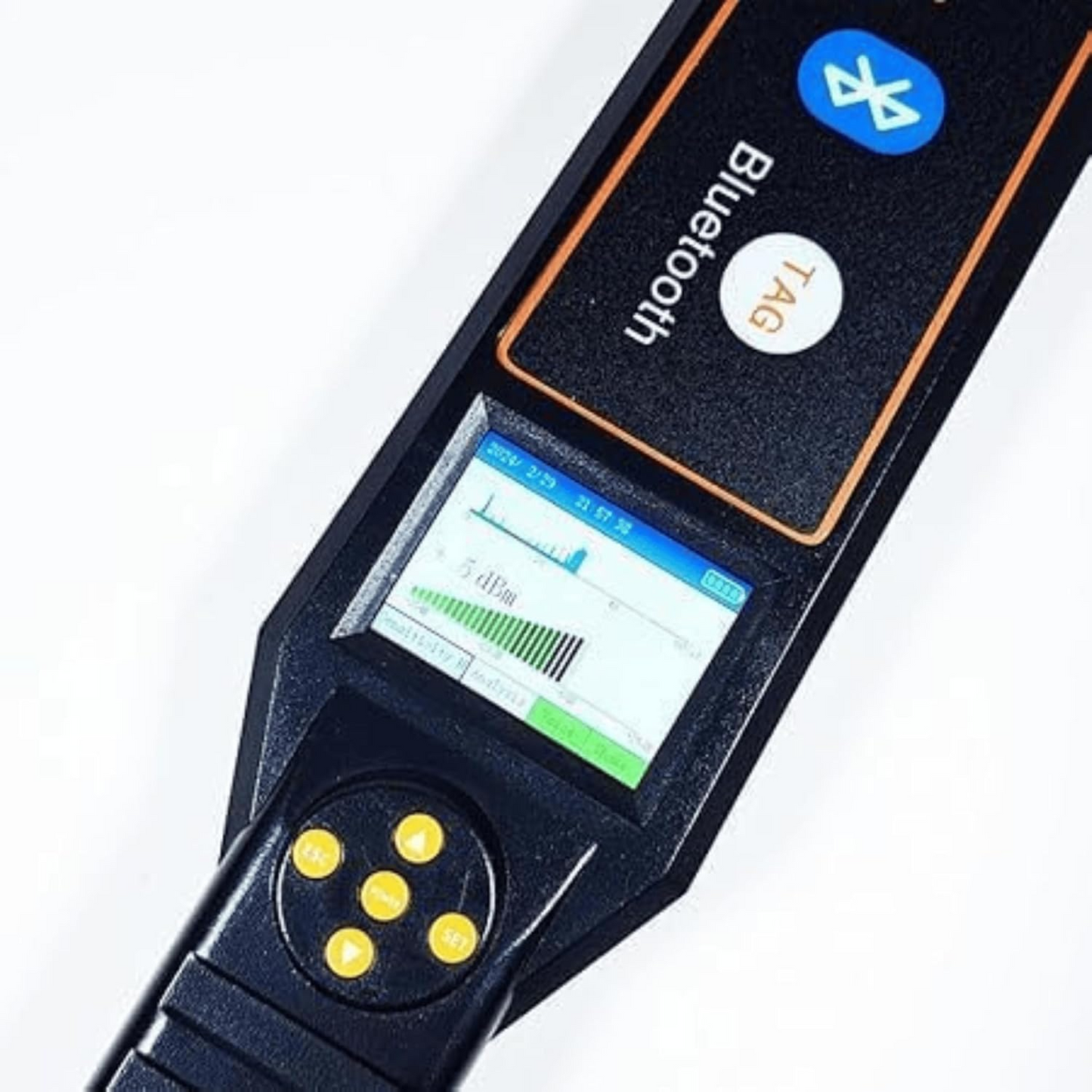 (DS-828) Rilevatore Professionale 50MHz-6GHz per Microspie, GPS e TAG Bluetooth – Dispositivo Anti-Stalking con Analisi 24 Ore, Grafici di Potenza, Raggio 10 Metri, Batteria 1100mAh – Prodotto Professionale per Privacy e Sicurezza
