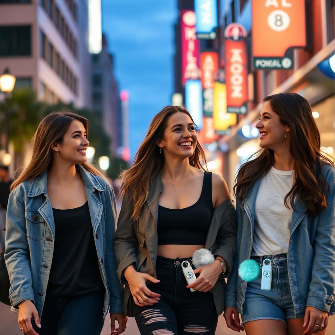 Portachiavi Allarme Antipanico, Dispositivo Antiaggressione SOS Chiamata Automatica, Invio Istantaneo Posizione GPS, Sirena 130dB, Difesa Personale e Autodifesa per Donne, Bambini e Anziani (Bianco)
