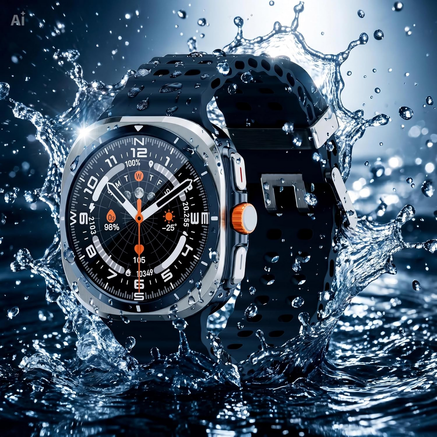 Smartwatch con Chiamata Bluetooth – Orologio Intelligente Full Touch Fitness Tracker con Display IPS 1.43 Pollici, Batteria 10 Giorni, Monitoraggio Frequenza Cardiaca e Sonno NERO
