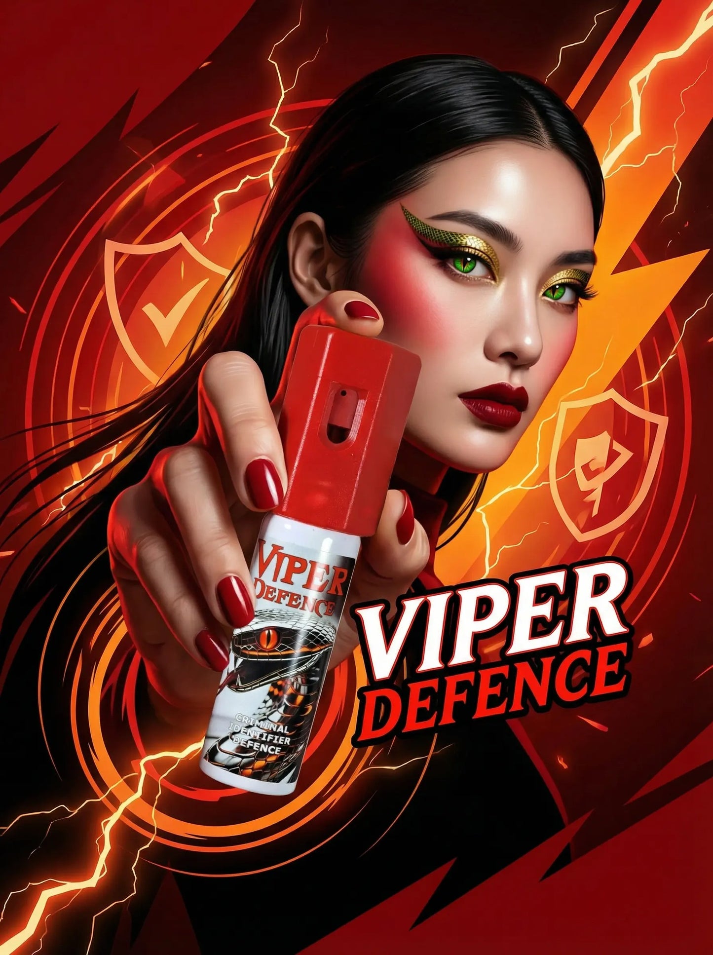 Spray al peperoncino difensivo Antiaggressione VIPER DEFENCE 16ml (kit 5)