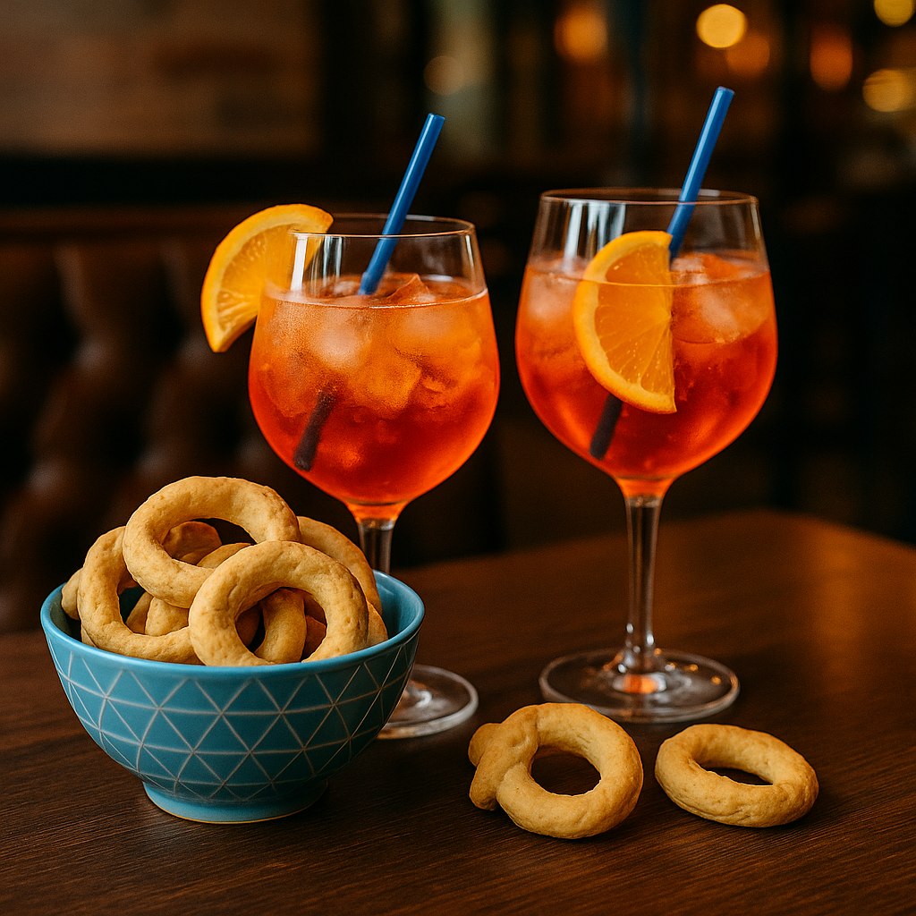 Tarallucci Salentini alla Salentina con Cipolla Pomodoro e Olive 1 Kg, Artigianali al Forno - Taralli Pugliesi Croccanti Tradizionali Salento - Tarallini Snack Salato Tipico Puglia (4x250g, Salentina)