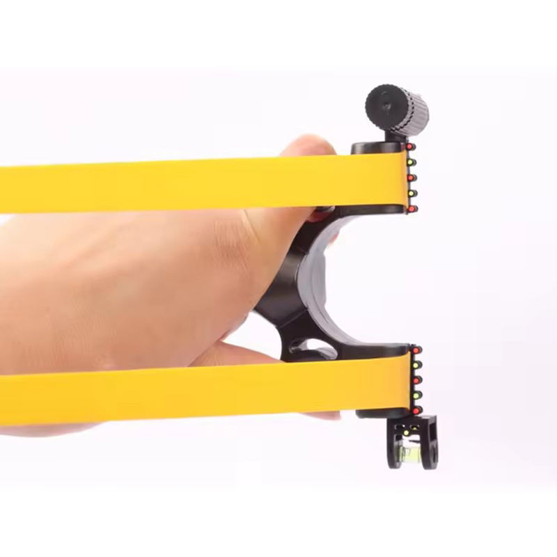 Fionda Laser Professionale con Mirino – Precisione e Potenza per Caccia e Tiro Sportivo, Impugnatura Antiscivolo, Materiale Policarbonato, Leggera 123g – Spara Pietre, Palline e Paintball – Kit Completo con Staffa e Boloboc
