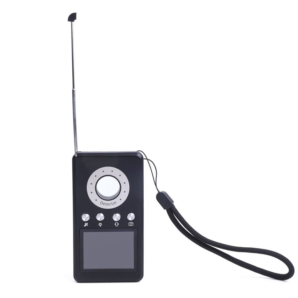 Rilevatore di Microspie Professionale, Scanner Antispia - Localizza Telecamere Nascoste, Microfoni GSM, GPS Tracker e Segnali RF (10MHz-12GHz) con monitor LCD e camera scan