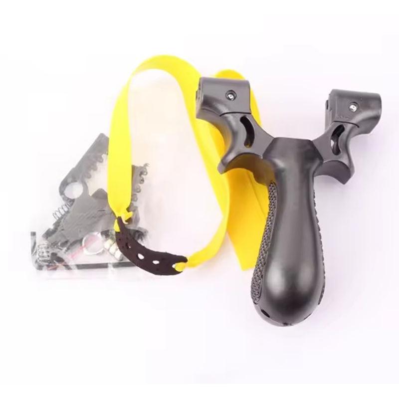 Fionda Laser Professionale con Mirino – Precisione e Potenza per Caccia e Tiro Sportivo, Impugnatura Antiscivolo, Materiale Policarbonato, Leggera 123g – Spara Pietre, Palline e Paintball – Kit Completo con Staffa e Boloboc