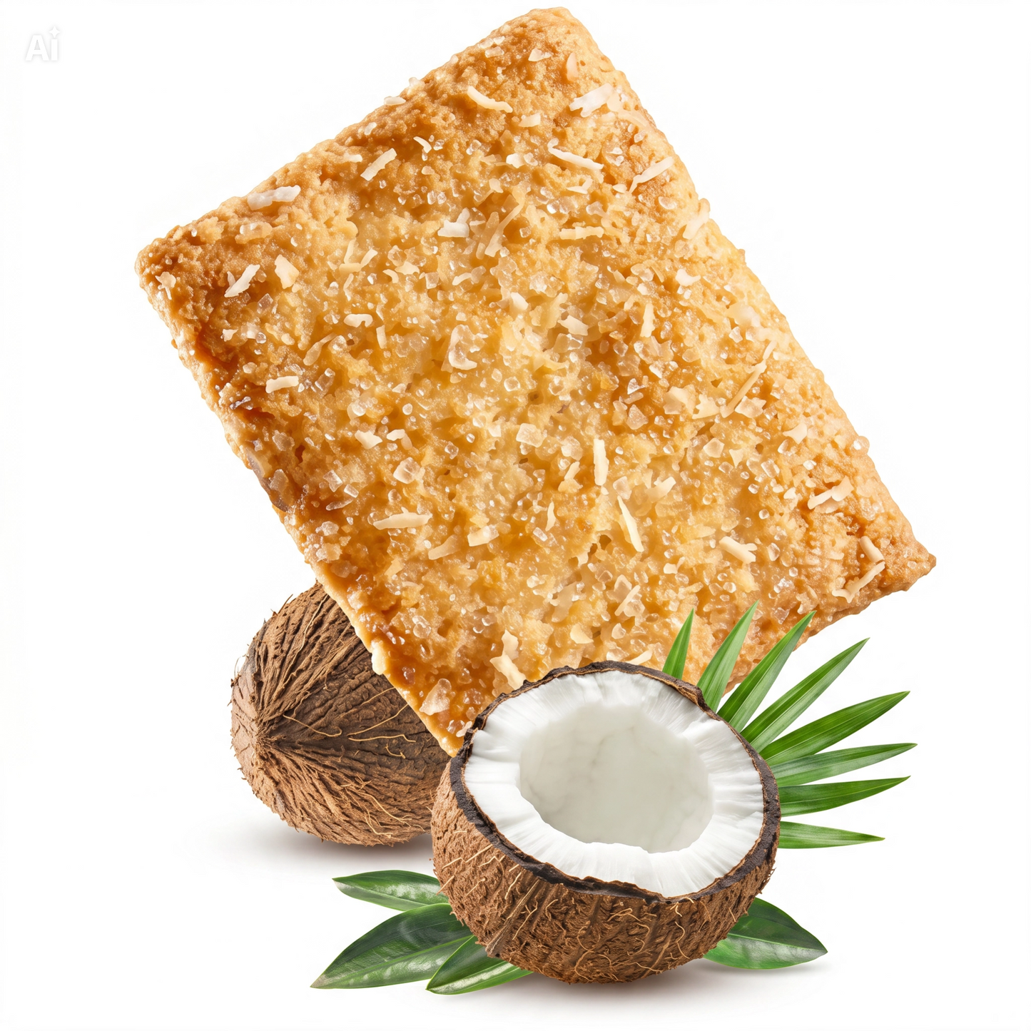 Biscotti ai Cereali al Cocco – Autentico Gusto di Cocco 11% con Farina Integrale di Farro e Fiocchi d'Avena – Per Colazione e Merenda – Croccantezza e Benessere in Ogni Morso