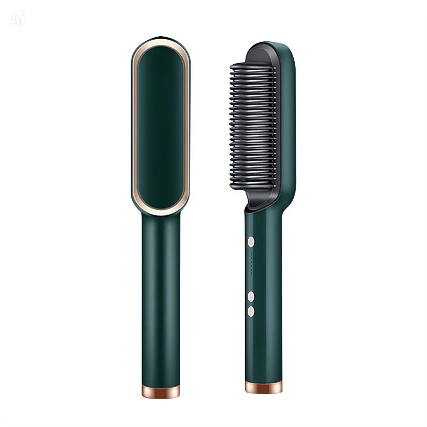Spazzola Lisciante Elettrica per Capelli – Piastra con 5 Livelli Temperatura, LED Indicatore, Cavo 140cm, 35W, Per Lisciare e Pettinare