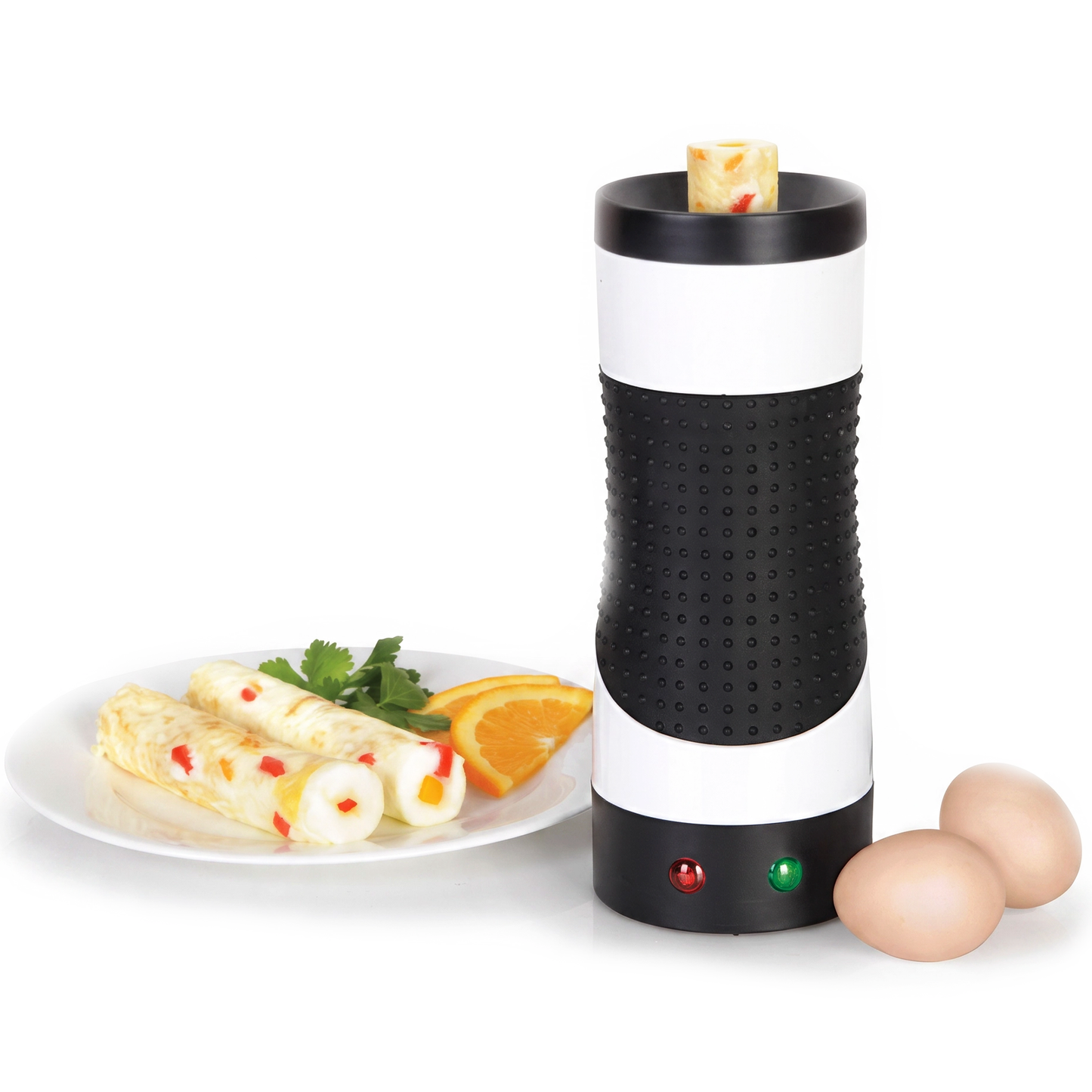 Macchina per Involtini di Uova Elettrica Egg Roll – Cuociuova Automatico per Colazione con Espulsione, Cottura 5-7 Min, Antiaderente, Anti-Dry – Prepara Frittate, Pancetta e Rotoli – Design Compatto
