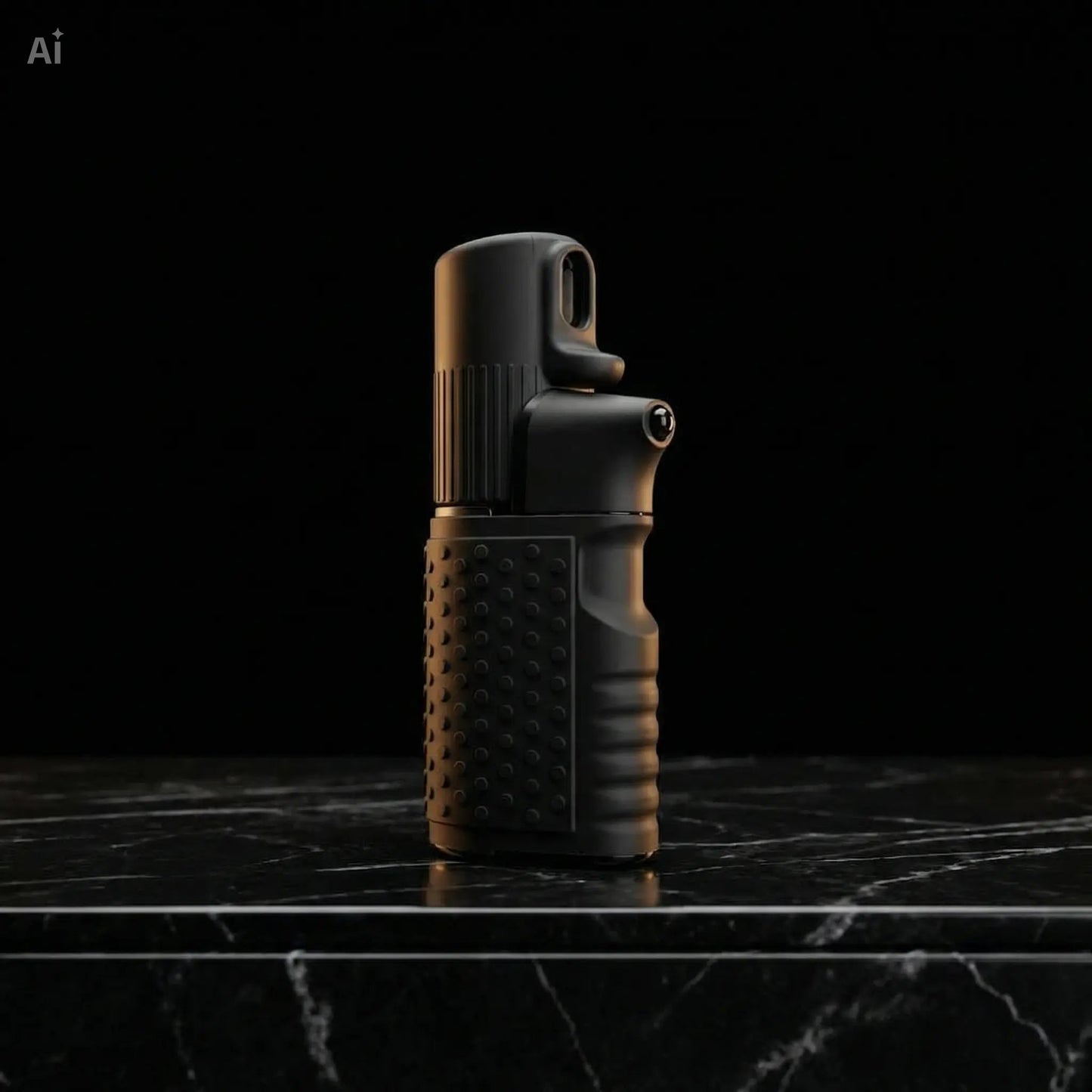 COMPACT AND POWERFUL SPRAY FOR WOMEN Legal Self-Defense 2-in-1 LED + Black Spray with Heart Pom Pom 15ml 100% legal