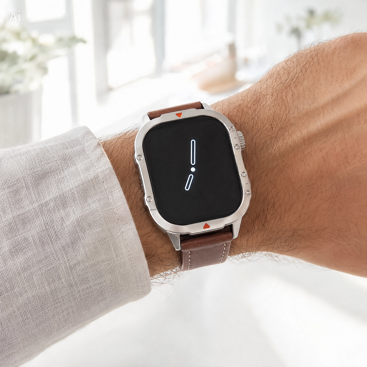 Smartwatch con Display Super AMOLED 2,2" e 3 Cinturini Intercambiabili – Chiamate Bluetooth, Monitoraggio Frequenza Cardiaca, ECG, Pressione e SpO2, Ricarica Magnetica – App ZTfit per iOS e Android