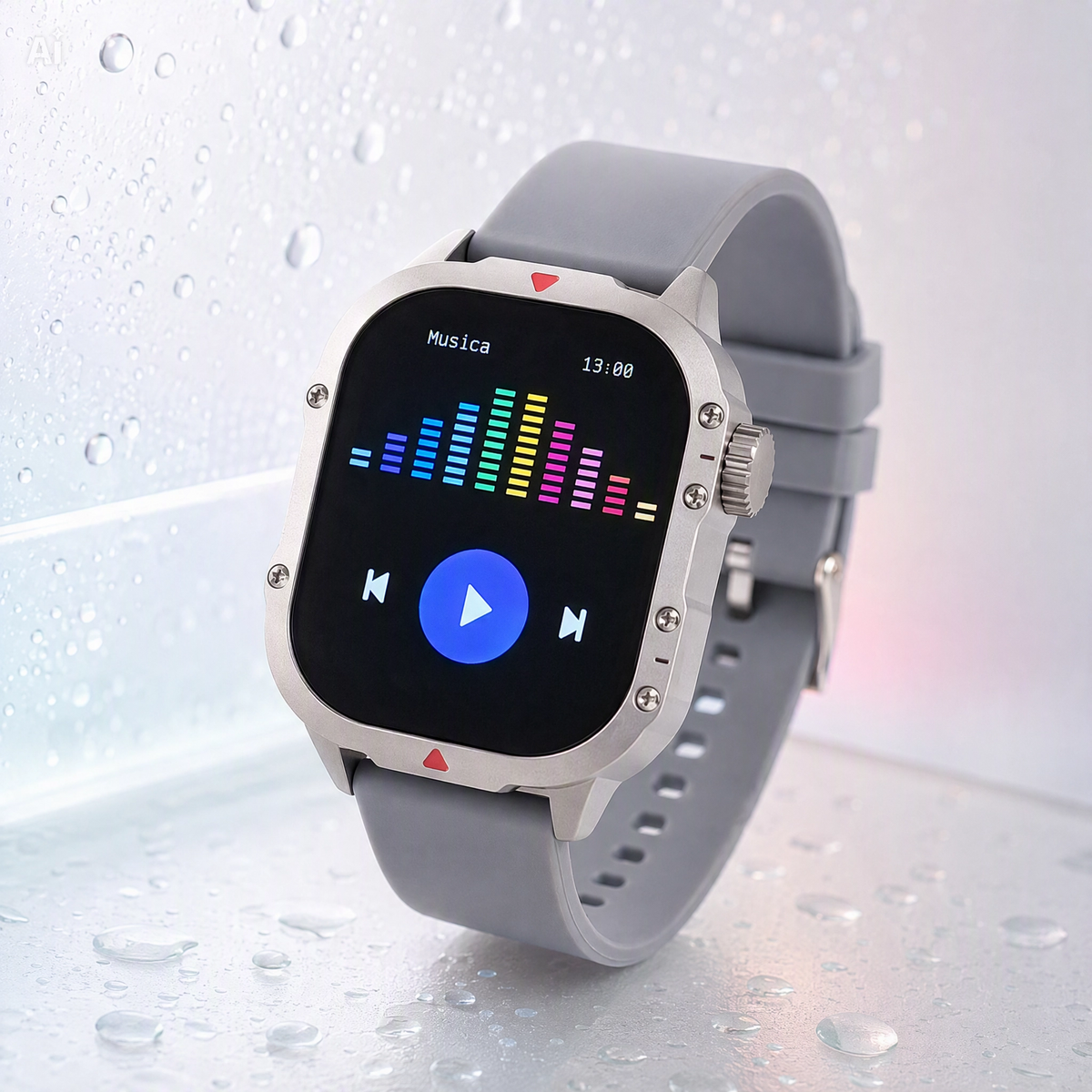 Smartwatch con Display Super AMOLED 2,2" e 3 Cinturini Intercambiabili – Chiamate Bluetooth, Monitoraggio Frequenza Cardiaca, ECG, Pressione e SpO2, Ricarica Magnetica – App ZTfit per iOS e Android