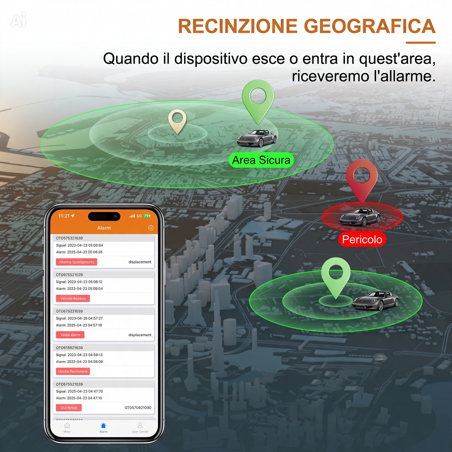 Localizzatore GPS 4G Good Track Pro CY05 per Veicoli – Tracker Auto Impermeabile IP65, Posizionamento <5m, Allarme Geofence, Interruzione Remota – Senza Abbonamento, App e Piattaforma Gratuite