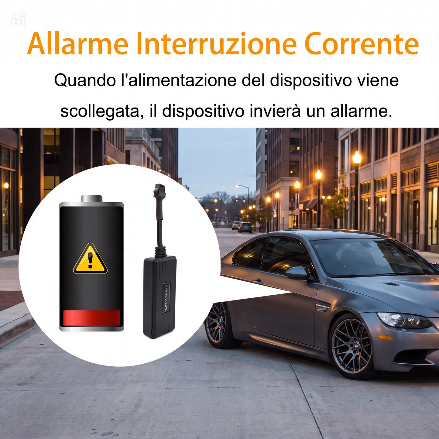 Localizzatore GPS 4G Good Track Pro CY05 per Veicoli – Tracker Auto Impermeabile IP65, Posizionamento <5m, Allarme Geofence, Interruzione Remota – Senza Abbonamento, App e Piattaforma Gratuite