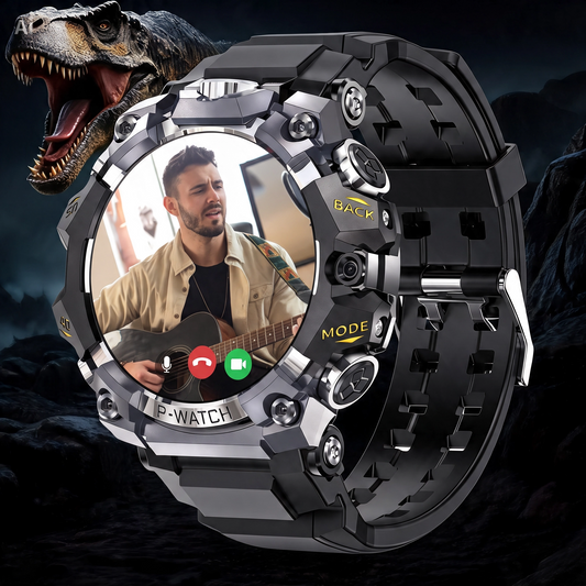 (T-REX Q668 pro) Smartwatch 4G Android indipendente T-Rex Q668 Pro con GPS e Videochiamate Display AMOLED 1.95" 4GB+32GB, Doppia Fotocamera 8MP, Frequenza Cardiaca, Pressione, Sonno, SpO2 – Supporta SIM