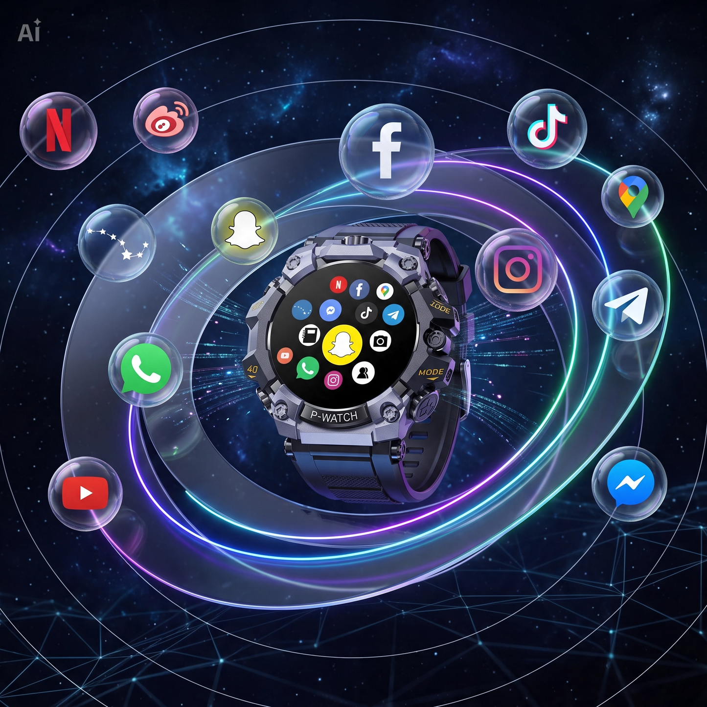 (T-REX Q668 pro) Smartwatch 4G Android indipendente T-Rex Q668 Pro con GPS e Videochiamate Display AMOLED 1.95" 4GB+32GB, Doppia Fotocamera 8MP, Frequenza Cardiaca, Pressione, Sonno, SpO2 – Supporta SIM