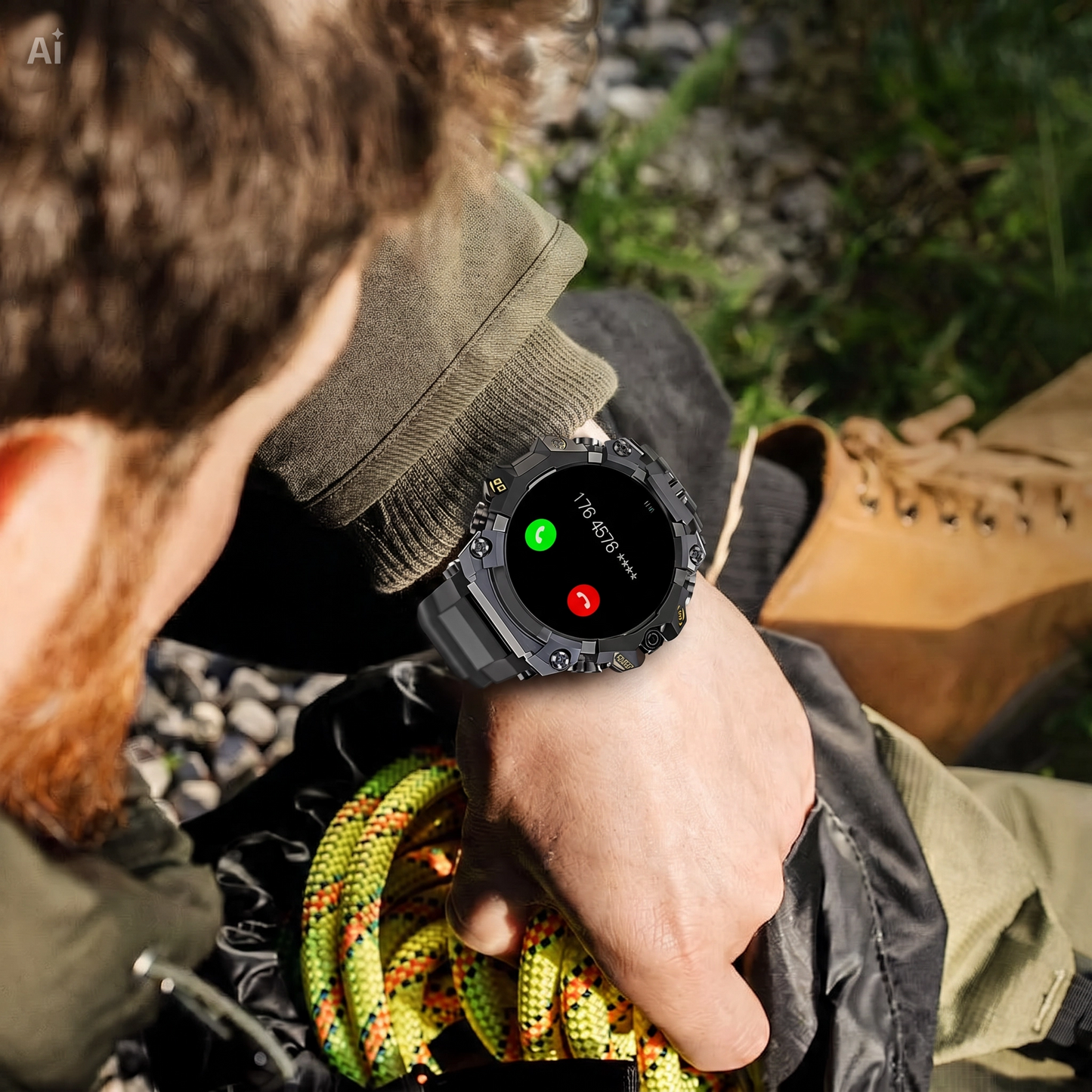 (T-REX Q668 pro) Smartwatch 4G Android indipendente T-Rex Q668 Pro con GPS e Videochiamate Display AMOLED 1.95" 4GB+32GB, Doppia Fotocamera 8MP, Frequenza Cardiaca, Pressione, Sonno, SpO2 – Supporta SIM