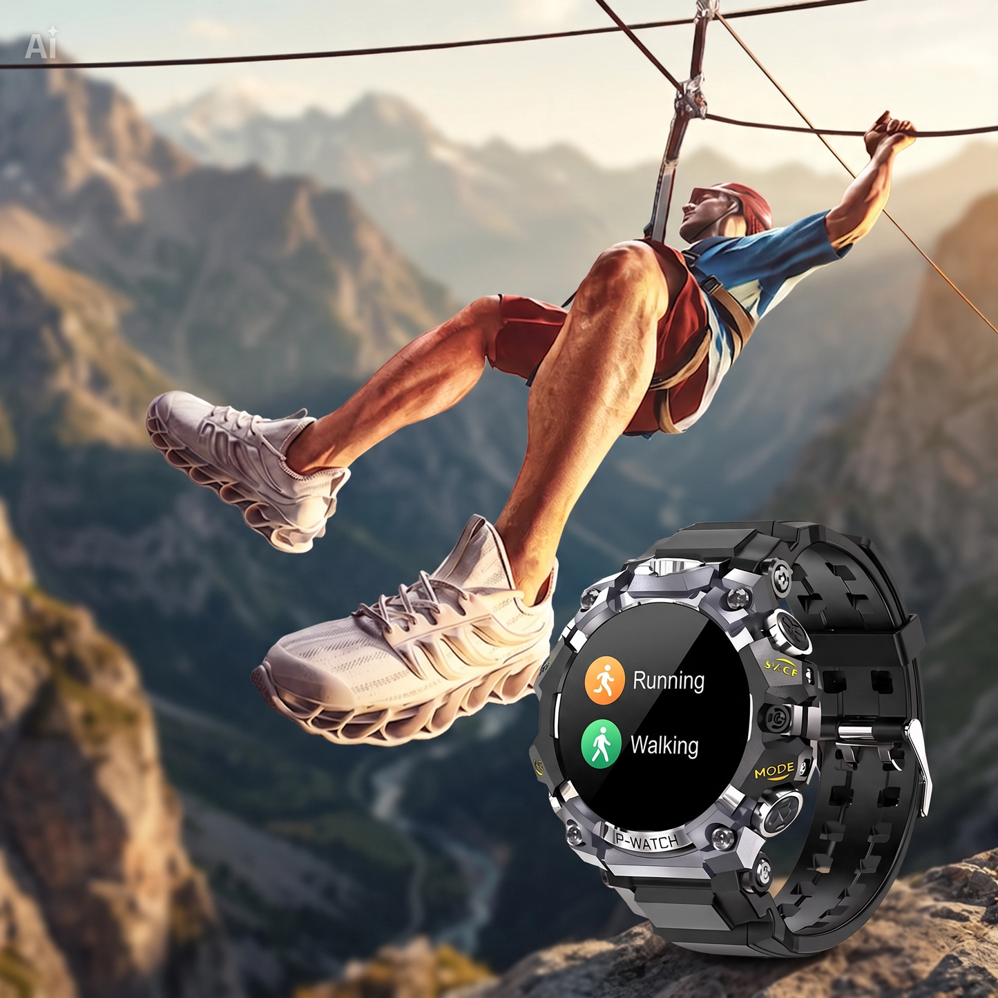 (T-REX Q668 pro) Smartwatch 4G Android indipendente T-Rex Q668 Pro con GPS e Videochiamate Display AMOLED 1.95" 4GB+32GB, Doppia Fotocamera 8MP, Frequenza Cardiaca, Pressione, Sonno, SpO2 – Supporta SIM
