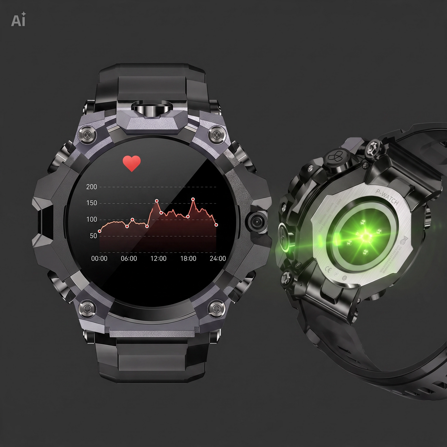 (T-REX Q668 pro) Smartwatch 4G Android indipendente T-Rex Q668 Pro con GPS e Videochiamate Display AMOLED 1.95" 4GB+32GB, Doppia Fotocamera 8MP, Frequenza Cardiaca, Pressione, Sonno, SpO2 – Supporta SIM