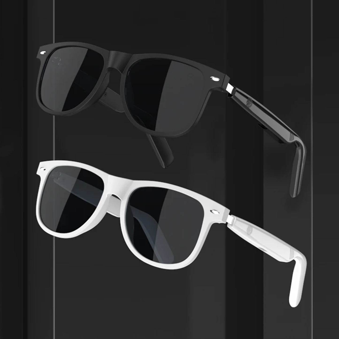 Occhiali Smart Bluetooth Ascolta Musica e Rispondi alle Chiamate con un Design Unico Touch Control