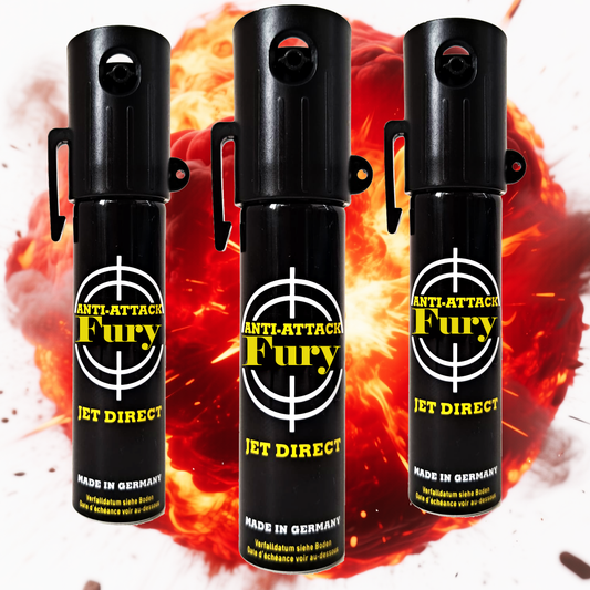 Spray al peperoncino difensivo Antiaggressione JET 20ml (kit 3)