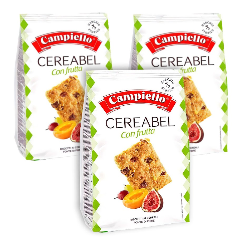 Biscotti ai Cereali con Frutta – Uva, Fichi e Albicocche – Ricchi di Fibre e Proteine, Croccanti e Friabili – Perfetti per Colazione e Pausa Golosa