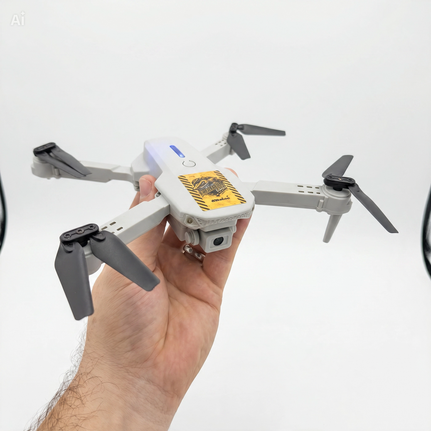 (Predatrone E88 Pro) Drone mini con Doppia Fotocamera 4K HD – Pieghevole con FPV, Hover Automatico – Mini Quadricottero per Principianti Indoor e Outdoor