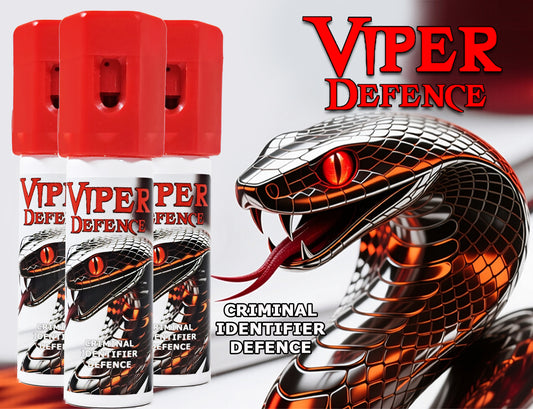 Spray al peperoncino difensivo Antiaggressione VIPER DEFENCE 16ml (kit 3)